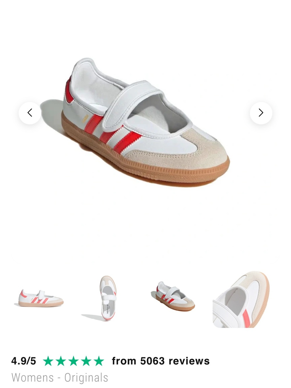 NEW adidas Samba Jane sneakers, brand new in box - Picture 8 of 9